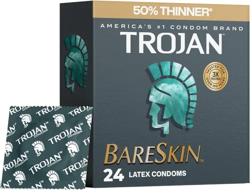 Vista 13 de Trojan The Everythin Pack, preservativos lubricados de látex