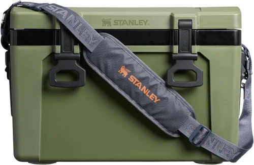 Vista 16 de Enfriador Stanley Adventure de fácil transporte 16qt Azure