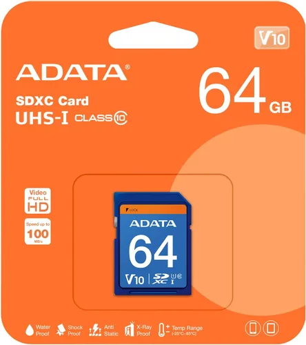 Vista 4 de ADATA Premier - Tarjeta de memoria SDHC UHS-I U1 de 16 GB (ASDH16GUICL10-R)