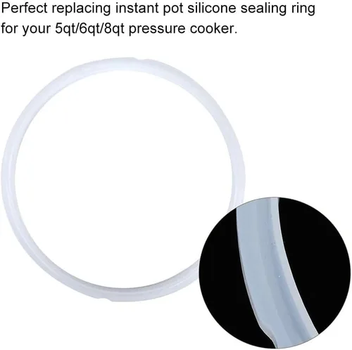 Vista 9 de Anillos de sellado para accesorios de maceta, accesorio de sellado de silicona para herramienta de presión de 8 cuartos de galón, edición roja, azul