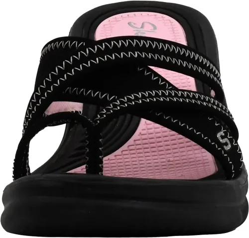 Vista 2 de Skechers Cali Rumblers - Sandalias de tacón cuña para mujer