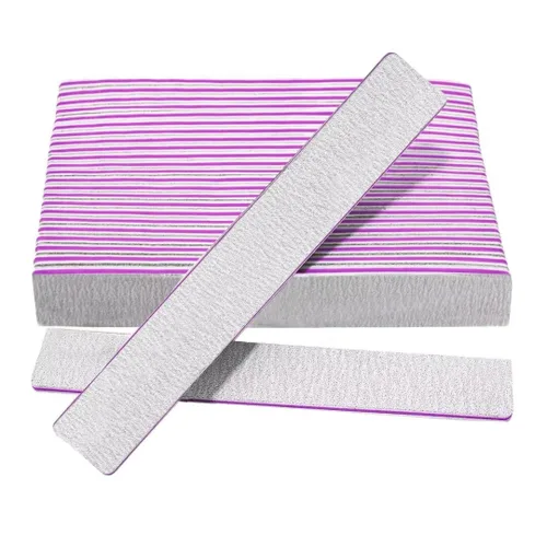 Vista 7 de 21 limas de uñas Emery Board, lima de uñas de grano 100/180 para uñas acrílicas y de gel