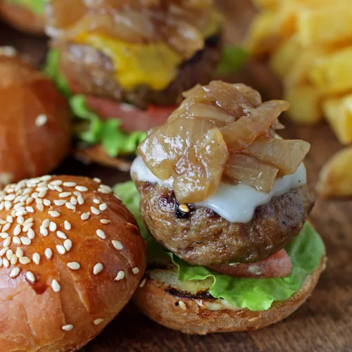 Vista 8 de Hi Mountain Condimento gourmet para hamburguesas Mezcla de alas de búfalo Bondad picante, picante y salada con un toque de ajo Condimento