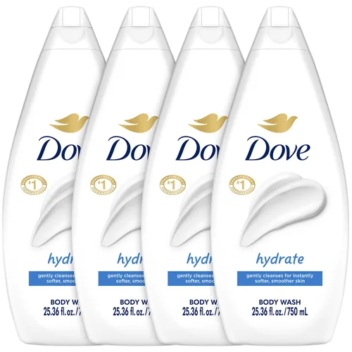 Vista 16 de Dove gel de baño, Sensitive Skin, 34 oz