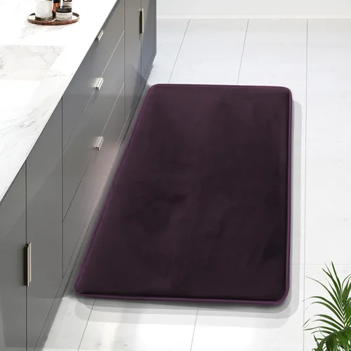 Vista 143 de Clara Clark tapete para baño, regadera o tina, de gomaespuma, negro, antiderrapante Camel Oro