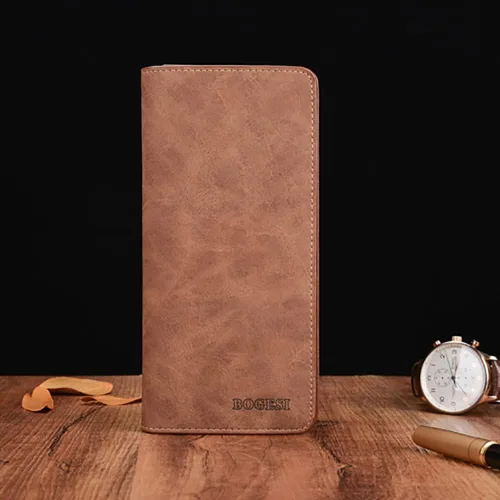 Vista 3 de R&S WHOLESALER - Cartera de piel para hombre