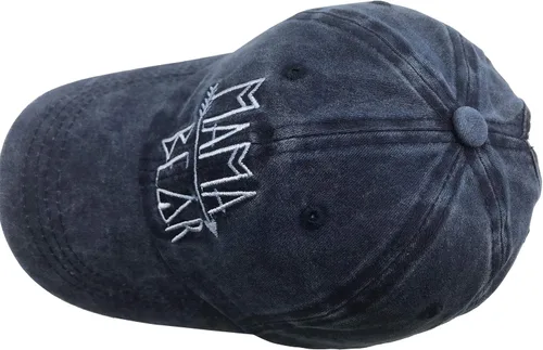 Vista 4 de Mama Bear Ponytail Hat Vintage Washed Distressed Baseball Dad Cap for Women