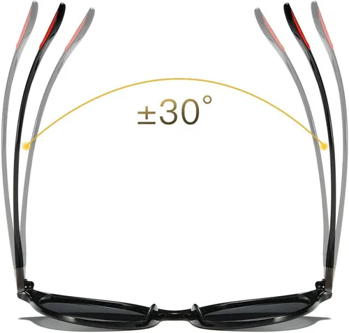 Vista 4 de COTIA Gafas de lectura progresivas fotocrómicas de transición para hombre, lentes de hipermetropía deportiva con enfoque múltiple TR90