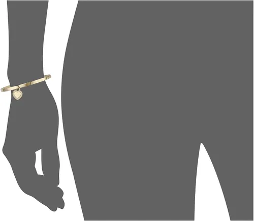 Vista 3 de Michael Kors - Pulsera de acero inoxidable con llamativas decoraciones de cristal