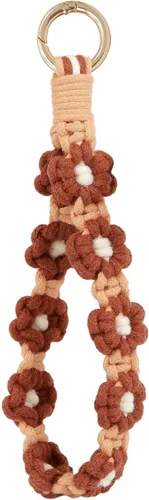 Vista 147 de Llavero de macramé bohemio con tejido exquisito llavero hecho a mano para mujer