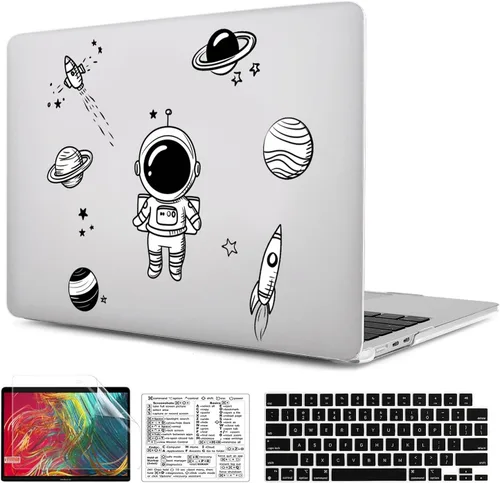 Vista 16 de Funda compatible con MacBook Air de 15 pulgadas 2026 2025-2023 Release M5 A3448 M4 A3241 M3 A3114 M2 A2941, carcasa de plástico duradera