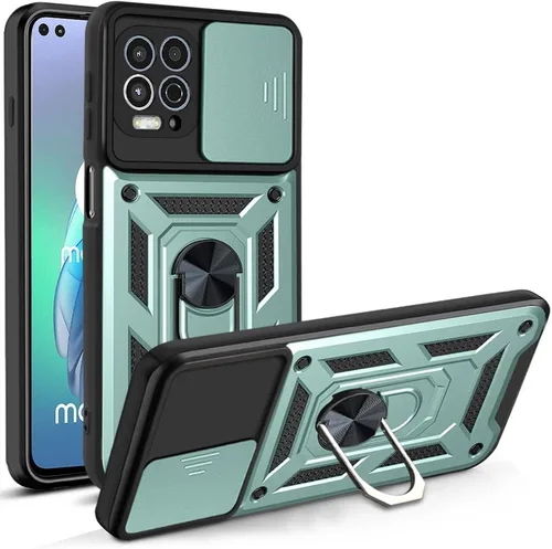 Vista 57 de Compatible con carcasa de soporte Infinix Zero Ultra 5G, con cubierta de lente de cámara deslizante compatible con funda Infinix Zero Ultra 5G Negro
