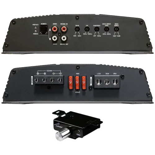Vista 3 de Audiopipe APEL15001 Mono Block Amplificador 1500 Watts