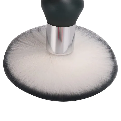 Vista 8 de Chrees Cepillo de plumero para el cuello, cepillo de barrido de pelo suave y roto para peluquería, cepillo de limpieza de cabello roto, herramienta