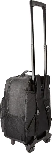 Vista 5 de Rockland, bolsa de viaje de 17 pulgadas, con ruedas., Negro), R01-BLACK