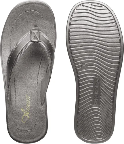 Vista 3 de Athlefit Women's Platform Flip Flops Comfortable Slip On Flatform Wedge Thong Sandals