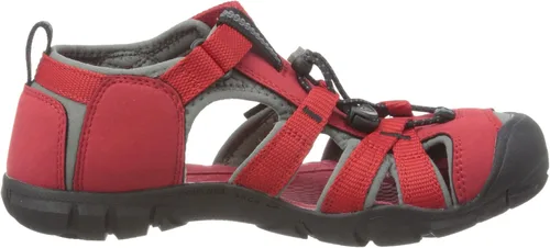 Vista 6 de KEEN Kids' Seacamp II CNX-C - Sandalias para niños, rojo