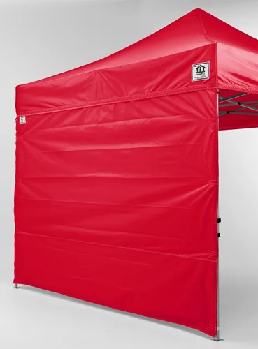 Vista 3 de Impact Canopy Paredes para carpa desplegable de 10 x 10 pies, 4 paredes laterales, azul rey