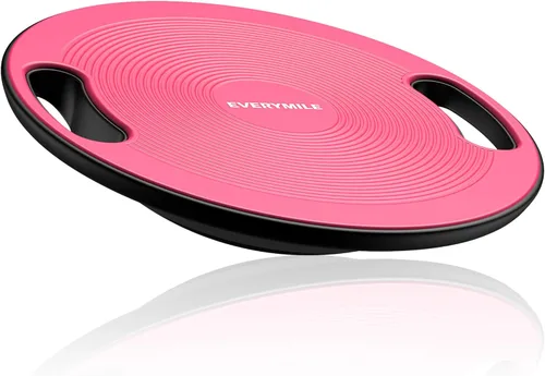 Vista 10 de Wobble Balance Board, Exercise Balance Stability Trainer Portable Balance Board with Handle for Workout Core Trainer Physical Therapy & Gym No-Skid