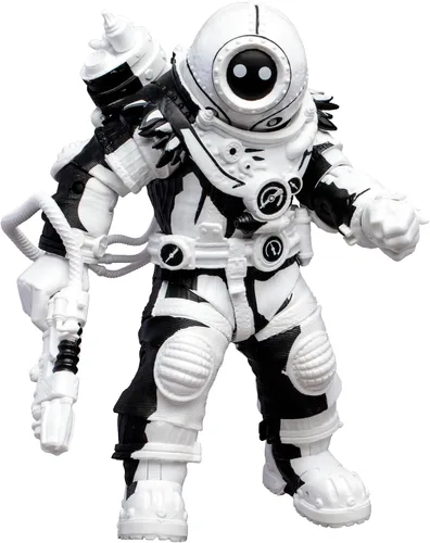 Vista 2 de McFarlane Toys - DC Direct Page Punchers Mr.Freeze (Line Art) Figura de acción de 7 pulgadas con Batman Comic