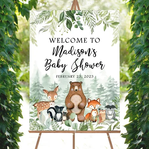 Vista 17 de Letrero de bienvenida personalizado para baby shower, letrero de bienvenida personalizado para bebé, letrero de bienvenida de globo azul, decoración