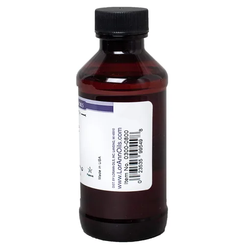 Vista 3 de LorAnn Regaliz (Negro) Sabor SS, botella de 4 onzas