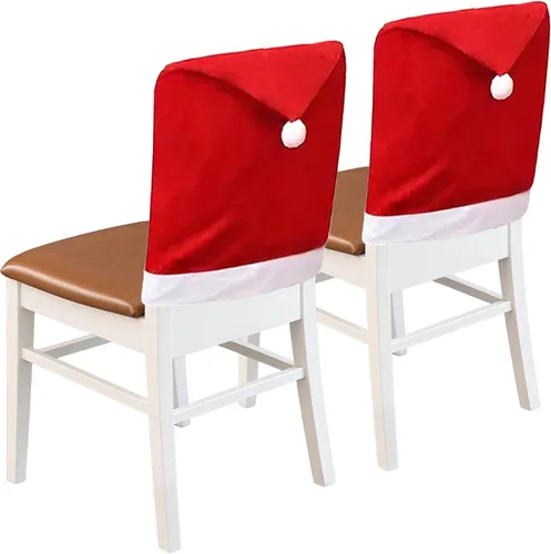 Vista 32 de Fundas para Sillas de Comedor, Juego de Fundas para Sillas de Comedor de 4 Piezas, Fundas Elásticas para Sillas de Cocina, Fundas para Sillas