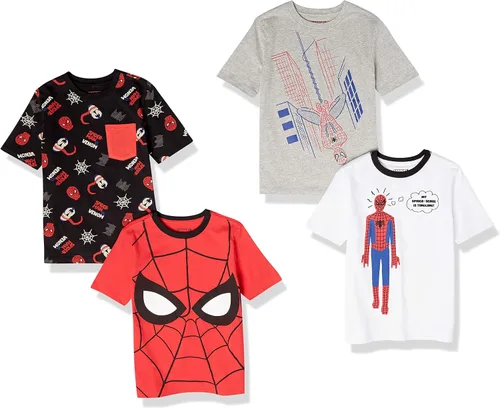 Vista 26 de Amazon Essentials Disney Marvel Star Wars Camisetas de manga corta para niños y bebés (anteriormente Spotted Zebra), Multipacks