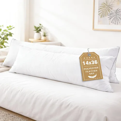 Vista 19 de BHZ Almohada estándar de plumas de ganso con funda de almohada de satén, almohada de cama de lujo de la colección de hotel para dormir, soporte
