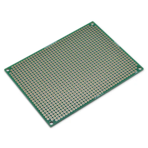 Vista 9 de Placa de circuito electrónico LF HASL de doble cara, placa de circuito electrónico PCB para circuito prototipo de bricolaje, FR4, placa de prototipo