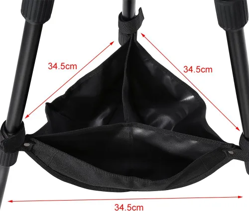 Vista 7 de Bolsa de piedra para trípode, bolsa de piedra para trípode, bolsa de arena para video, soporte de trípode universal resistente, bolsa de piedra