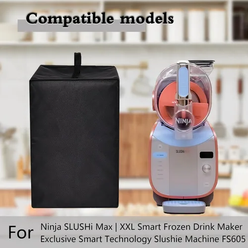 Vista 2 de Slushie - Cubierta para máquina Ninja SLUSHi Max FS605 resistente e impermeable protectora para máquina de bebidas congeladas compatible con Ninja