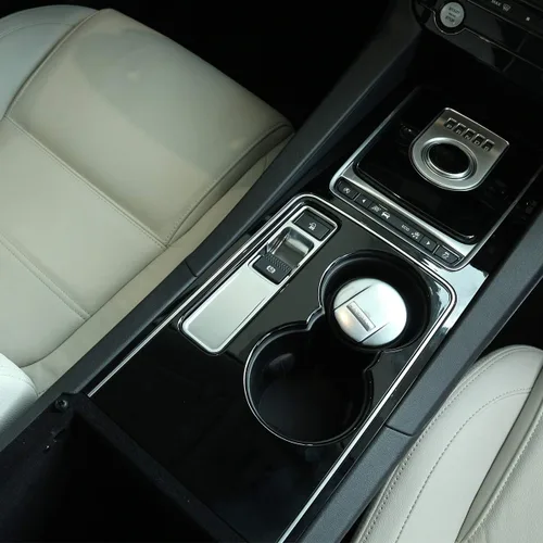 Vista 4 de YIWANG - Pegatinas para freno de mano electrónico interior de coche, para Jaguar XE F-Pace XF F pace 2016-2018