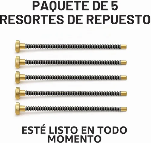 Vista 8 de Kit de reparación de mechero IN SELECT - Partes de repuesto de resorte de pedernal compatibles con mecheros Zippo, piezas de latón duraderas