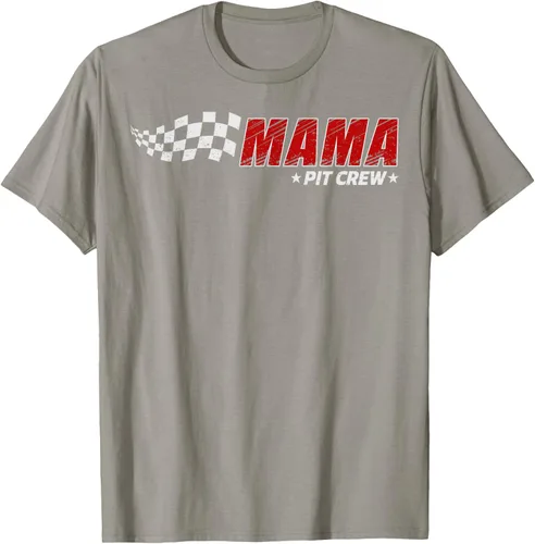 Vista 31 de Mama Pit Crew Race Car Birthday Family Matching Pit Crew Camiseta