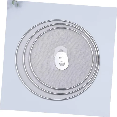 Vista 8 de 3 pantallas de salpicaduras de grasa de acero inoxidable, protectores contra salpicaduras de aceite para sartén, protector de cocina, malla fina