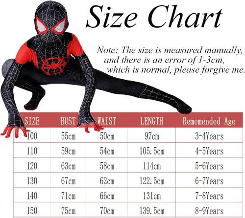 Vista 7 de WZWLKJ Disfraz de superhéroe para niños, disfraz de Halloween para niños, disfraz de superhéroe para cosplay, overol de elastano, estilo 3D