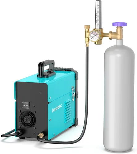 Vista 7 de Bestarc Argon - Regulador de gas con medidor de flujo de CO2 con manguera