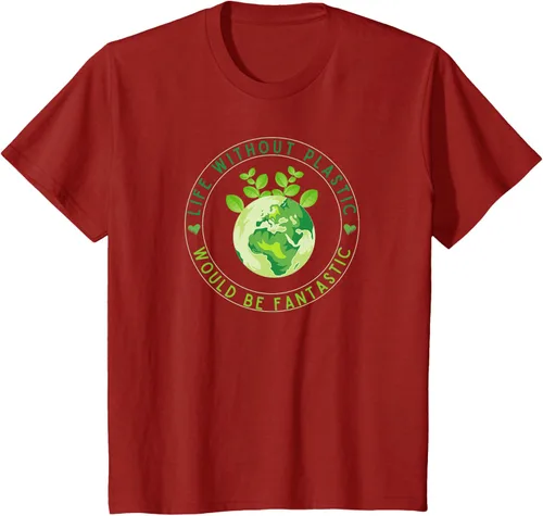 Vista 73 de Life Without Plastic Ecology Planet Original Vegan Gift T-Shirt