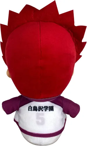 Vista 2 de Great Eastern Entertainment Haikyuu: Satori Tendo (Chaqueta) Sentado Pose Felpa 7" H