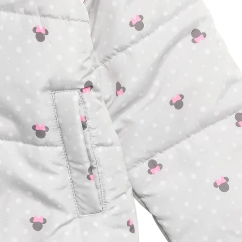 Vista 7 de Disney Minnie Mouse - Abrigo de invierno para niñas, chaqueta acolchada para niños pequeños