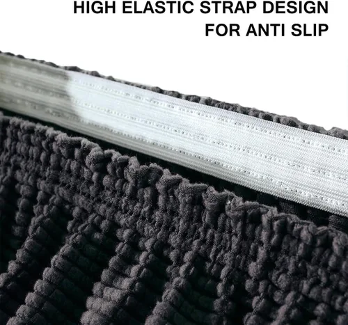 Vista 3 de Funda elástica para cojines de comedor de caravana, asiento de cabina de sofá jacquard para banco de automóvil de cámper