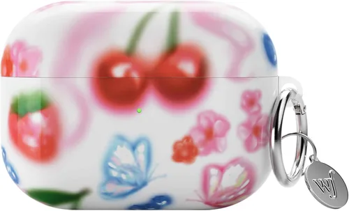 Vista 3 de Wildflower Estuches - Compatible con Apple AirPods Gen 1 Cerezas americanas