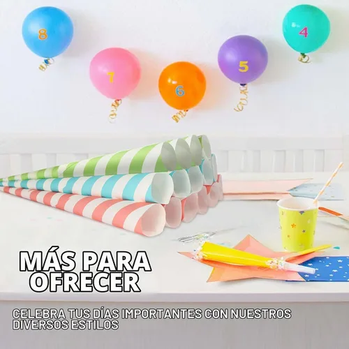 Vista 7 de Conos de algodón de azúcar, paquete de 30 unidades pastel para bebé, conos de papel multicolor de Candy Park para máquinas de algodón de azúcar