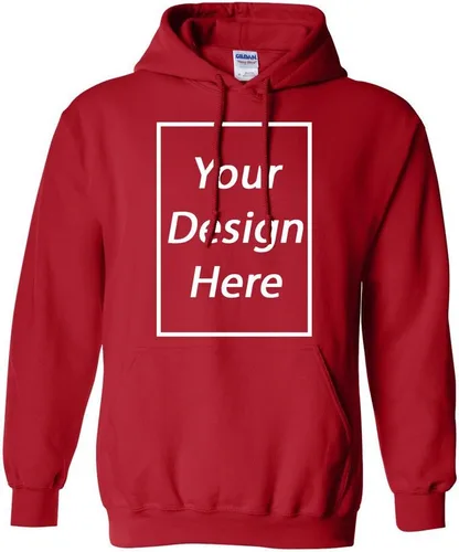 Vista 8 de City Shirts Añade tu propio texto y diseña sudadera personalizada con capucha