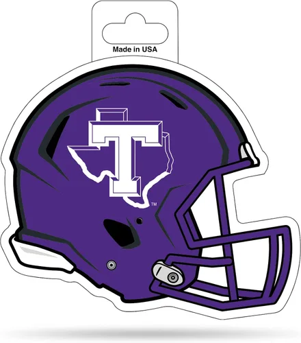 Vista 53 de Rico Industries NCAA - Calcomanía para casco de corte en forma de 4.75 x 5 pulgadas