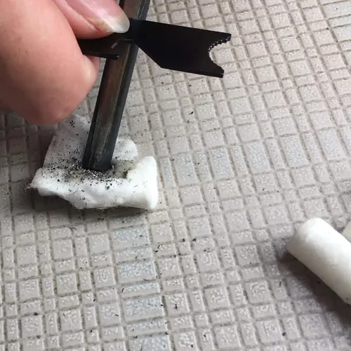 Vista 3 de Easy Light Yesca de emergencia impermeable para campamento, supervivencia y barra de ferro, paquete de 24 pestañas de algodón recubiertas de cera