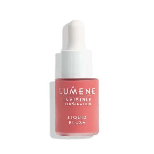 Vista 9 de Lumene Invisible Illumination Liquid Blush Tinte Dewy - Arctic Rose 0.5 fl oz Rosa ártica