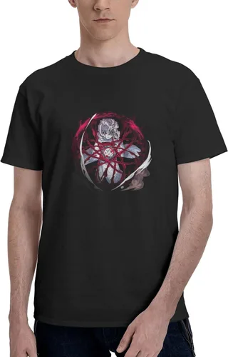 Vista 2 de Kimetsu No Yaiba Logo - Camiseta de manga corta de algodón para mujer y hombre