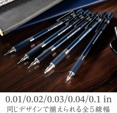 Vista 8 de Staedtler - Portaminas de 0.5 mm de la gama Night Blue (925 35-05)
